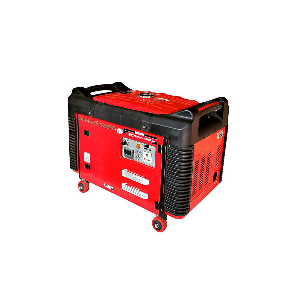 5 KVA ultra light weight portable Generator,  Petrol Run, Recoil & Self Start, Model Osprey GE-5000RSi